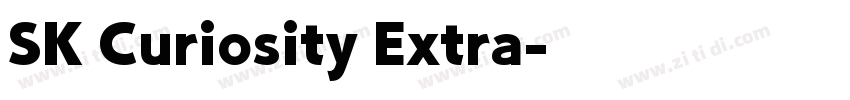SK Curiosity Extra字体转换